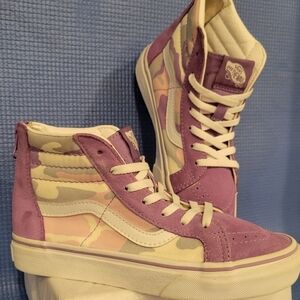 Vans Pastel Camo SK8-Hi Reissue Velcro Shoes